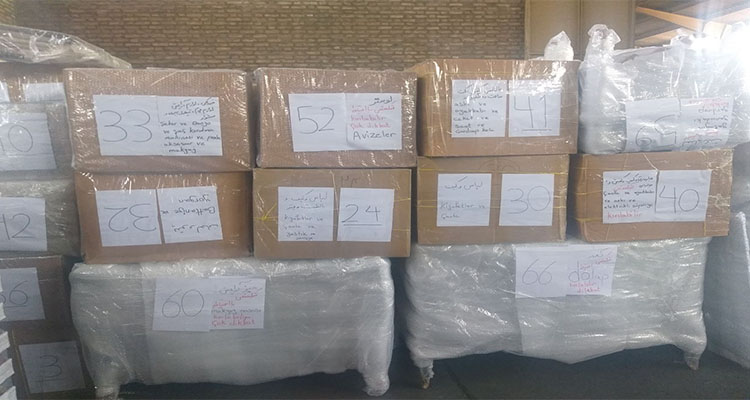 بسته بندی اثاثیه منزل