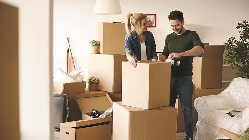 بسته بندی اثاثیه منزل