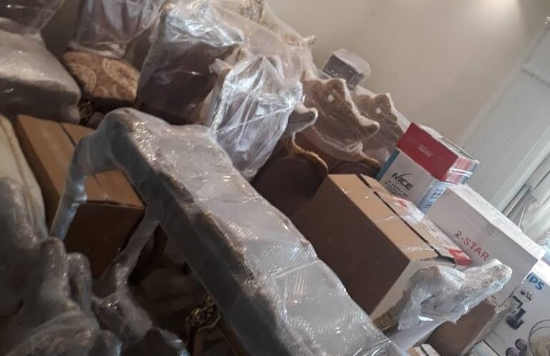 بسته بندی اثاثیه منزل