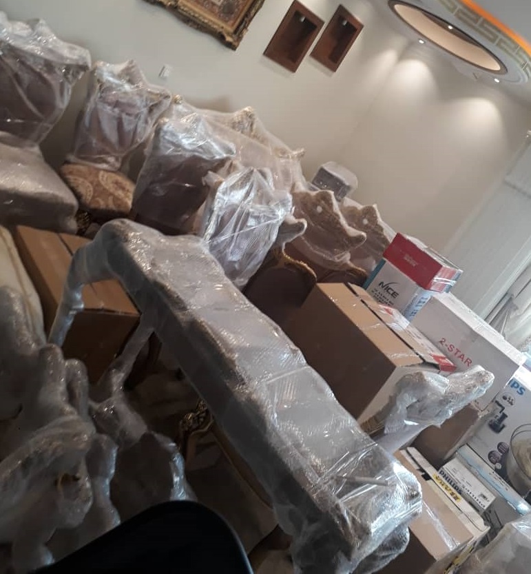 بسته بندی اثاثیه منزل