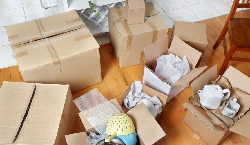 بسته بندی اثاثیه منزل