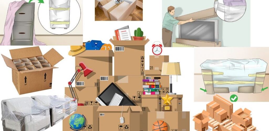 بسته بندی اثاثیه منزل