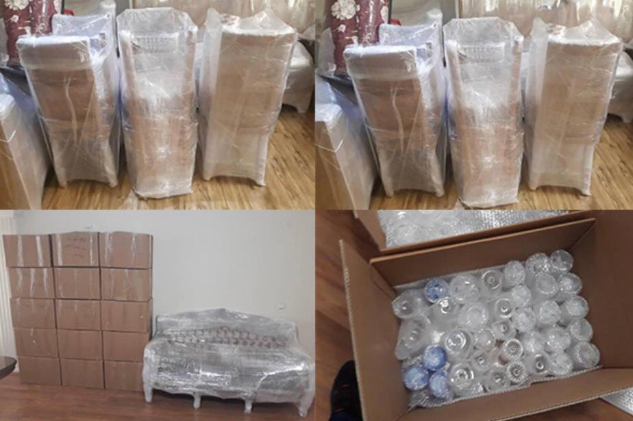 بسته بندی اثاثیه منزل